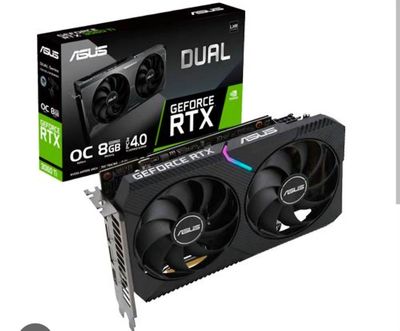 Новый Asus RTX 3060 8gb DDR6 PCI 4