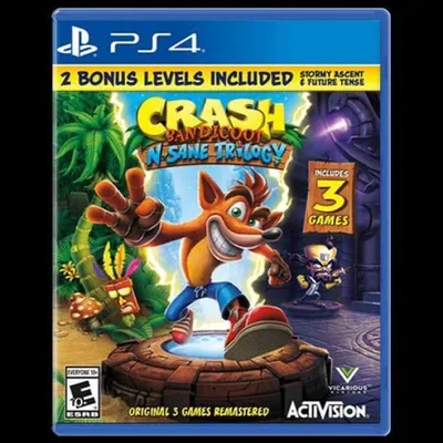 PS4 игра Crash Trilogy (Запечатанные в упаковке)