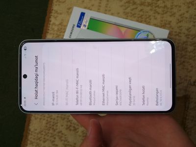 Samsung A56 5G. Kafolatli