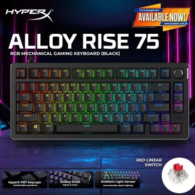 Hyperx Alloy RISE 75 СКИДКА Механическая Клавиатура
