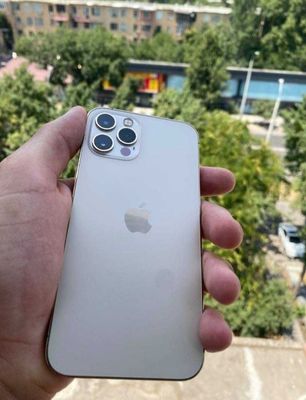 Iphone 12 pro Gold rang 128 talik 76 yomkost