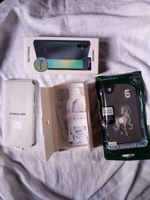 Samsung A06 xotira 4/128 yangi ishlatilmagan ideal karobka dak full
