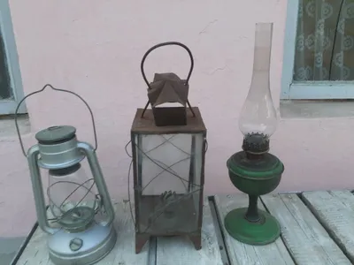 Керосиновые лампы 3шт