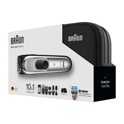 Оригинальный Braun Триммер 10в1 Braun Trimmer soch soqol oladigan 10