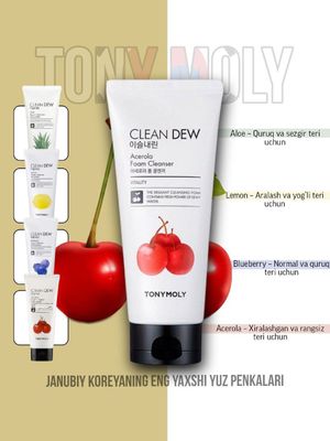 CLEAN DEW Cleansing Foam TONY MOLY