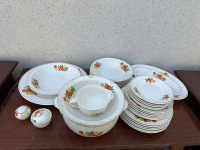 Комплект сервиз посуды