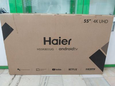 Продаю телевизор Haier 55" 4K UHD (Модель: H55K801UG)