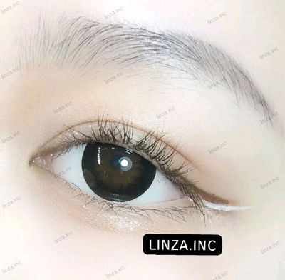 Чёрные цветные линзы от K-lens