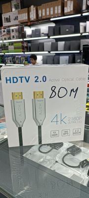 Скидка!Доставка! Hdmi кабель 80 метр/ 4 k оптический / активный