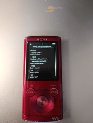 Плеер Sony nwz e454(B)