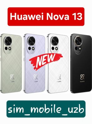 Huawei Nova 13 2025 New Super Skidka+Garantiya+Dastavka