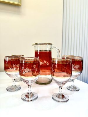 Компотница с бокалом