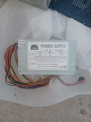 PC Power Supply 450W AV Tech, рабочий / на запчасти