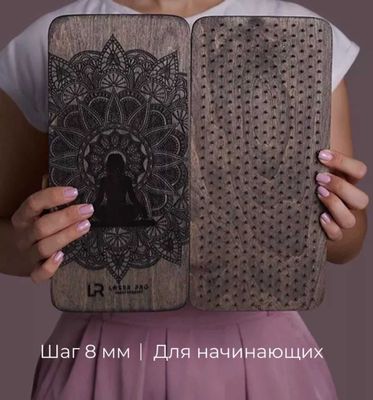 Доска Садху - Испытай силу духа с Досками Садху! 8 мм гвозди для ног