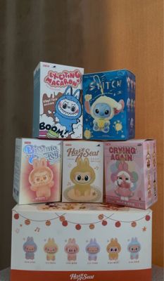 5tasi 550.000 Labubu, Stitch , CryBaby