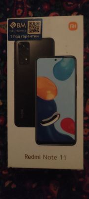 Redmi Note 11 karobkasi bor