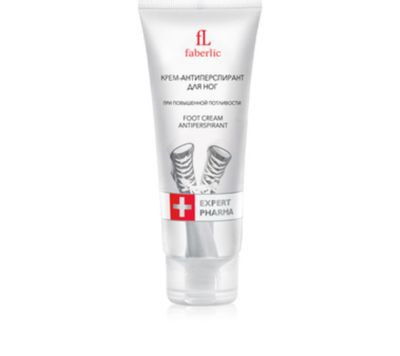 Oyoq terlashiga va hidlanishiga qarshi antiperspirant krem