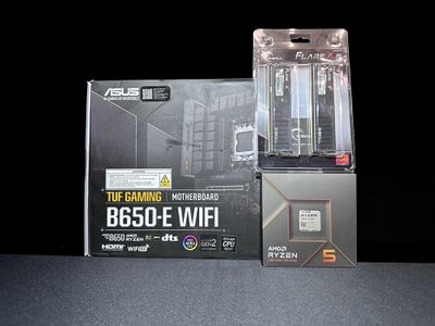 AMD Ryzen 5 7600X+ G.Skill Flare X5 32GB + Asus TUF Gaming B650-E Wifi