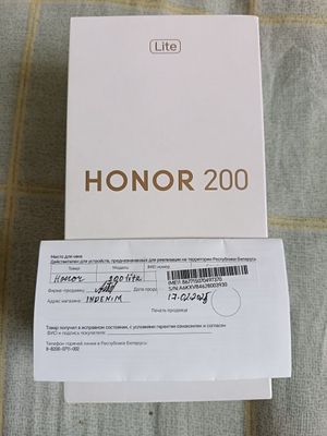 Honor 200 lite 5 G bor 2,5 mln aybi yuq radnoy