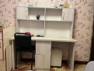 детская парта для двоих со стулем