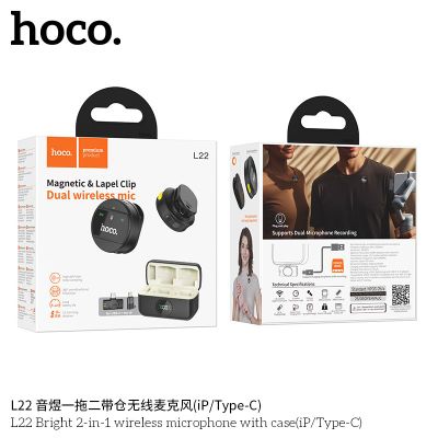 HOCO L22 – Премиум микрофон для iPhone/Android с шумоподавлением