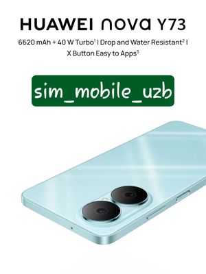 Huawei Nova Y73 2025 New Super Skidka+Garantiya+Dastavka