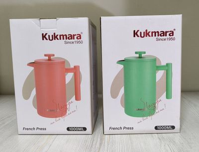 Чайники Kukmara 1л с поршнем