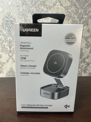 UGREEN Qi2 Складная, магнитное, беспроводное зарядное устройство