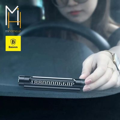 Парковочная карта – автовизитка Baseus All Metal Temporary Parkingcard