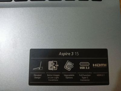 Noutbook ACER Apire 3 Ryzen 7 16GB RAM