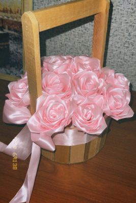 Букет из ленты  So’limaydigan gullar