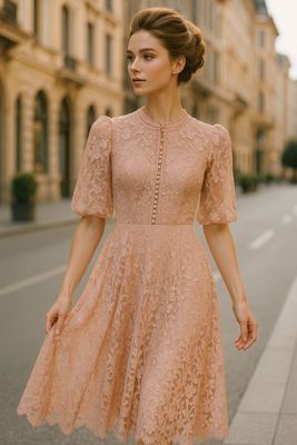 Изысканное платье в виде Vintage