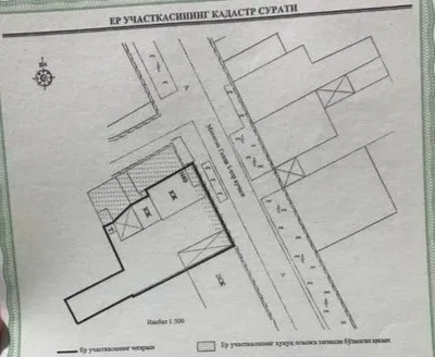 Земельный участок в элитной махалле