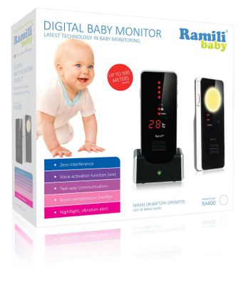 Радионяня Ramili Baby RA400 Black