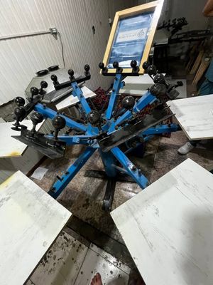 Karusel pechat sotiladi 6 proxodlik va 40x60 sm press aparat