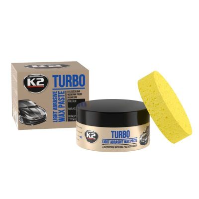 Полироль для устранения паутинки царапин на кузове K2 TURBO WAX