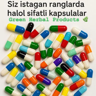 Капсула пустой халяль Capsule halal emty Kapsula bo’sh