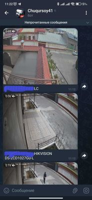 Интеграция IP camera в telegram messenger