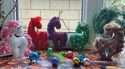 Новогодние сувениры ручной работы