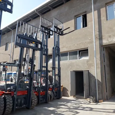 Автокара спецтехника дизельный вилочный погрузчик HELI kara подемник