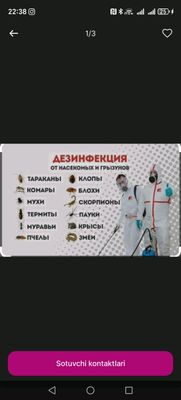 dizinfeksiyz xizmati