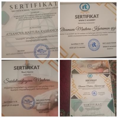 ayollar bolalar massaj hijoma hizmatlari