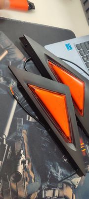 Боковые накладки на поворотника Спарк с гобаритами