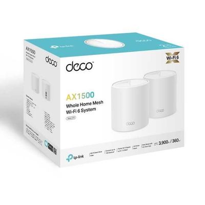 Wi Fi роутер Tp-link Deco X10 (2-pack) Mesh-система AX1500