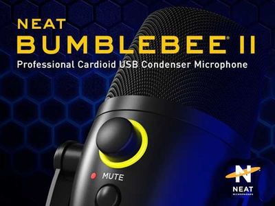 Новый студийный USB юсб микрофон mikrofon NEAT Bumblebee II