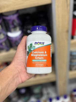 NOW Calcium & Magnesium 120SFT