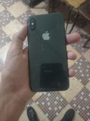 Iphone x 64gb orqa krishka singan