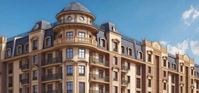 ЖК PARISIEN Golden House Текстильный мост Коробка 4-комнатная 127 м2