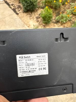 Poe switch 4+2 пое свич