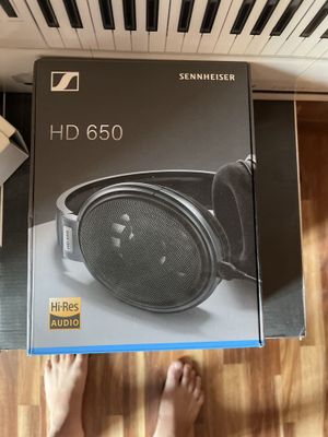 Sennheiser HD 650 новые только один раз для проверки открывали